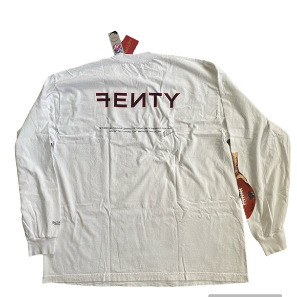 Fenty for Mitchell and Ness NFL Super Bowl LVII long sleeve - Picture 2 of 7